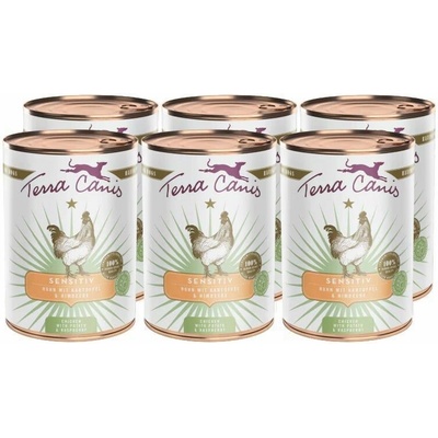 Terra Canis Sensitive Chicken with potato & raspberry 6 x 400 g