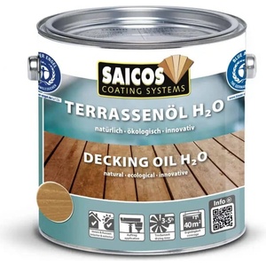 Saicos Decking Oil H2O 0318 Тик - Екстериорно масло на водна основа (7027)