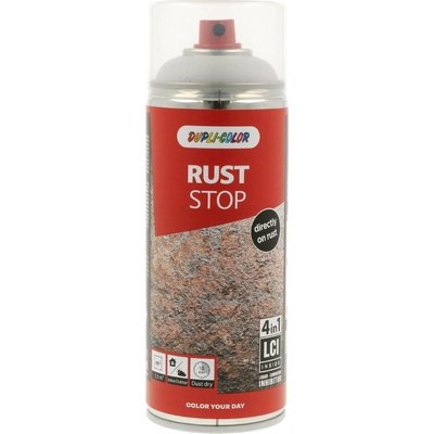 Motip RUST STOP sprej 4v1 satin matt - 400 ml Světle šedá