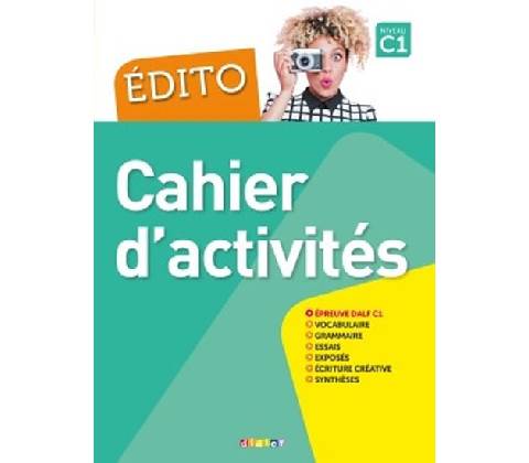 Édito C1: Cahier d´activités