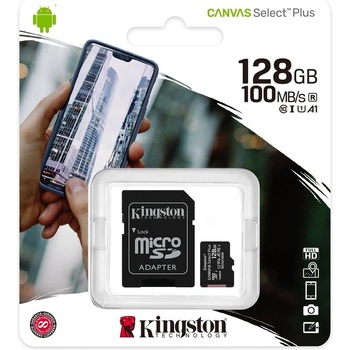 Kingston Canvas Select Plus microSDXC 128GB SDCS2/128GB