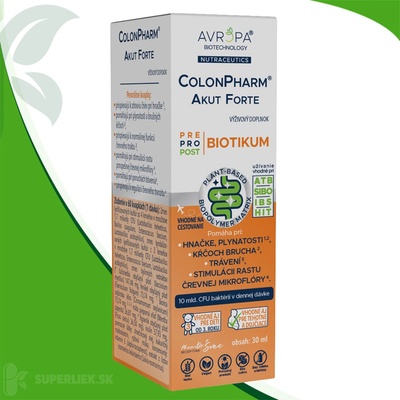 Avropa ColonPharm Akut Forte kvapky 30 ml