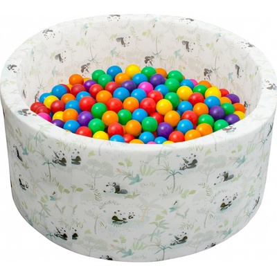 Aga suchý bazén 90 x 40 cm s míčky panda – Sleviste.cz