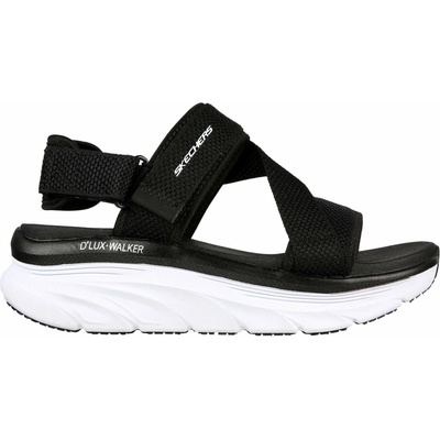 Skechers dámske sandále D'LUX WALKER - KIND MIND čierna biela