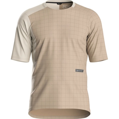 Ortovox Мъжка фланелка с къс ръкав за колоездене Ortovox Sequence Trail Jersey T-Shirt Cycling jersey - Dark Linen - размер XL (056-4089-0314)