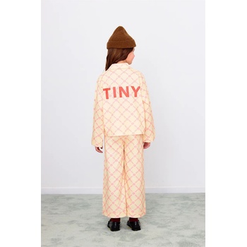 Tinycottons Детска памучна пижама Tinycottons FLOWER GRID SET (AW25.346)