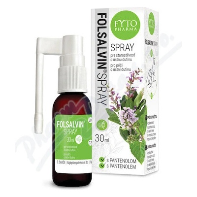 Fytoph Folsalvin sprej na dezinfekciu ústnej dutiny 30 ml