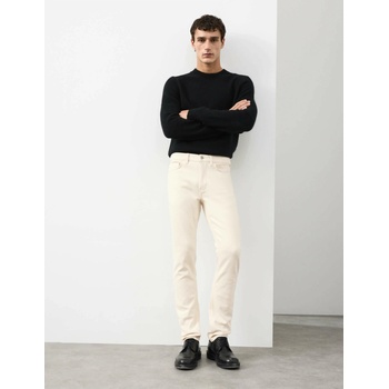 Marks & Spencer Италиански дънки slim fit Marks & Spencer кремав Marks & Spencer | Bezhov | МЪЖЕ | 30 31