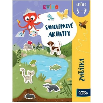 ALBI Kvído Samolepkové aktivity Zvířátka
