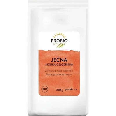 ProBio obchodní společnost Mouka ječná celozrnná bio 1000 g
