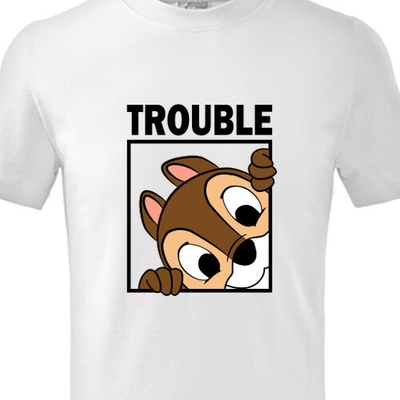 Dětské tričko Trouble dětské