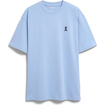 Armedangels Мъжка тениска ARMEDANGELS Maarkos No Plastic T-shirt - Wedgewood (216-8462-0213)