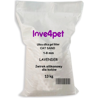 Cat Sand Котешка пясъчна лавандула силиконова котешка постелка 13 кг