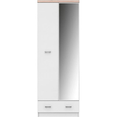 ЕВРОМАР Двукрилен гардероб top mix szf 2d1s_60