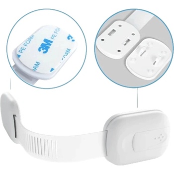 Image 1 of SIPO Регулируеми ключалки за бебешки шкафове Sipo - 6 броя (SBS-217)