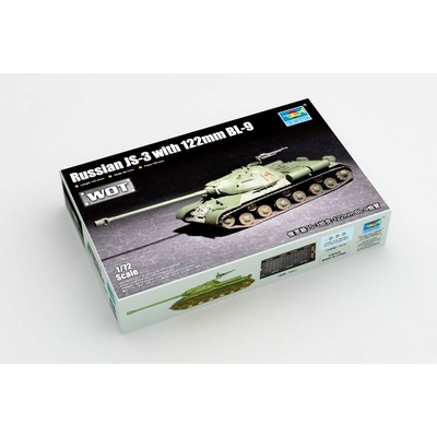 Trumpeter JS-3 with 122mm BL-9 1:72