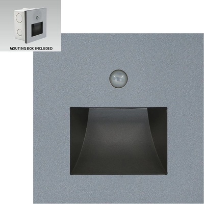 70416 - LED осветително тяло SUNNY с сензор, 1W, 230V, сиво (70416A)