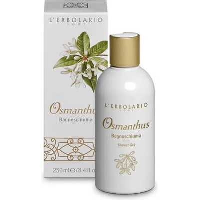 L'Erbolario Osmanthus Shower Gel - Пяна за вана и душ с очарователен аромат за по-тонизирана и стегната кожа 250мл