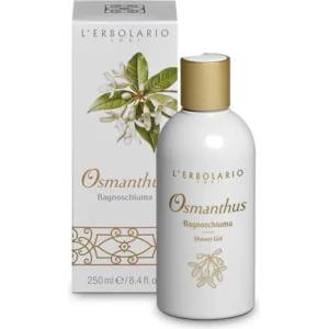 L'Erbolario Osmanthus Shower Gel - Пяна за вана и душ с очарователен аромат за по-тонизирана и стегната кожа 250мл