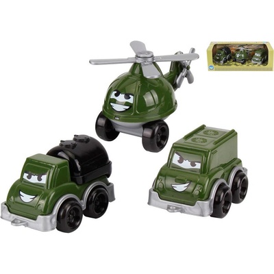 Mikro Trading Sada vojenských vozidel 11cm 3ks