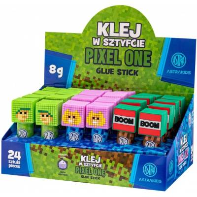 Astra Pixel One 3D Lepiaca tyčinka 8g mix motívov