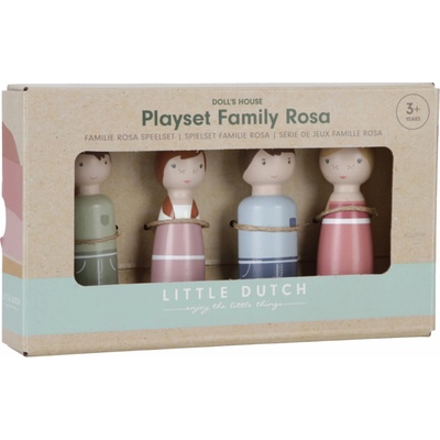 Little Dutch Sada bábik Family Rosa