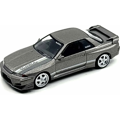 Mini GT Nissan GT-R R32 Veilside Combat C-I 2011 grey met. 1:64