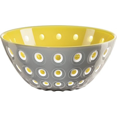 Guzzini Mísa Le Murrine žlutá šedá bílá 20 cm