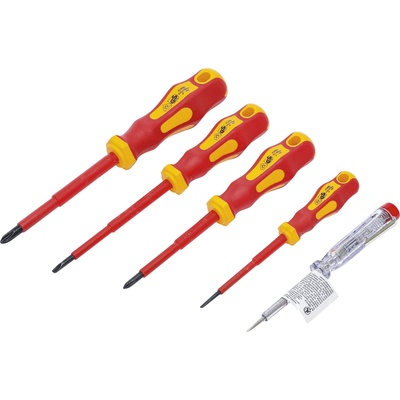 BGS technic Šroubováky ploché a křížové VDE - 5ks BGS 35815