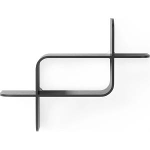 Umbra Черна етажерка от каучуково дърво 62 cm Montage - Umbra (1017571-040)