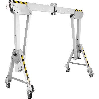 EUROKRAFT Hliníkový portálový jeřáb RAPK ,konstrukční výška 1864 - 2464 mm ,šířka 3000 mm