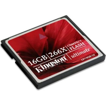 Kingston CompactFlash Ultimate 266x 16GB CF/16GB-U2