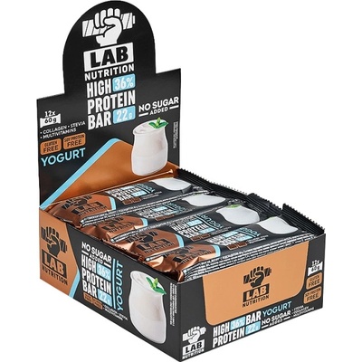 Lab Nutrition Premium High Protein Bar 36% [12 x 60 грама] Йогурт