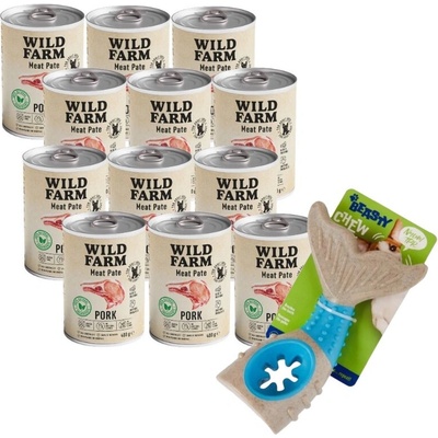 Wild Farm Pate Pork 12 x 400 g