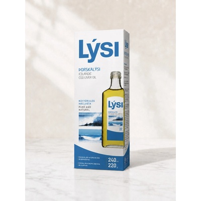 Lysi Olej z tresčích jater NATURAL 240 ml