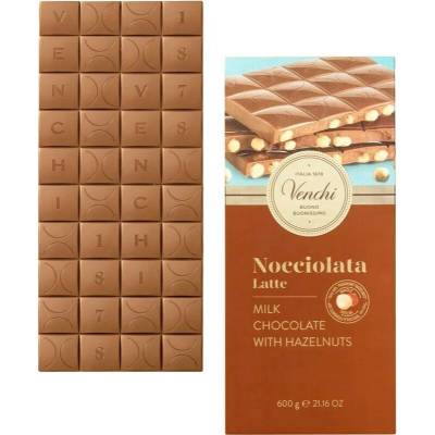 Venchi Nocciolata mléčná čokoláda s lískovými ořechy 600 g