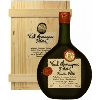 Armagnac-Delord Millésimés 1986 40% 0,7 l (kazeta) – Hledejceny.cz