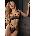 Daring Intimates Fishnet Bra Set with Straps Black S/M