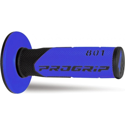 PROGRIP gripy PG801 OFF ROAD (22+25mm, délka 115mm) barva černá/modrá (dvousložkové) (801-146) (PG801/10)
