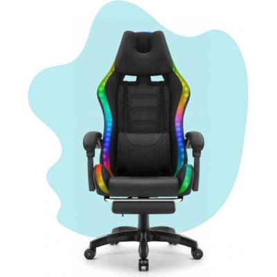 Hell's Chair HC-1039 2.0 Black LED RGB