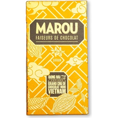 Marou 72% hořká Dong Nai Grand Cru 80 g
