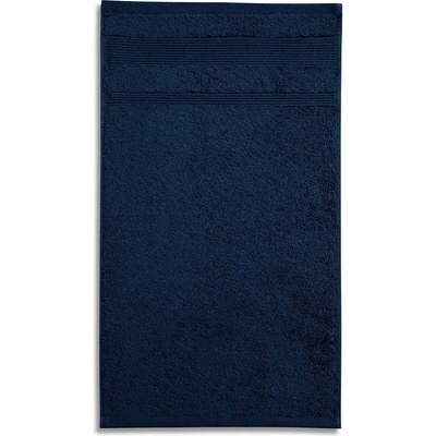 Malfini Malý ručník unisex ORGANIC 916, 30 x 50 cm, 450 g/m2 námořní modrá