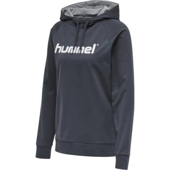 Hummel Суитшърт с качулка Hummel GO COTTON LOGO HOODIE WOMAN 203517-8571 Размер S