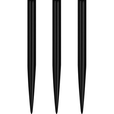 Mission steel Glide plain, kovové 38mm, čierne - 3ks 36 mm