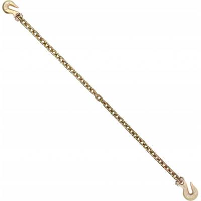 SucceBuy Řetěz s hákem pro uchopení 316 cm x 10 mm, bezpečná nosnost 3,22 tuny