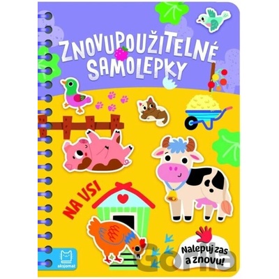 Znovupoužitelné samolepky Na vsi Agnieszka Bator
