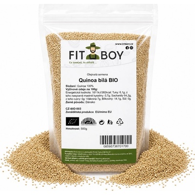 FITBOY Quinoa biela BIO 500 g