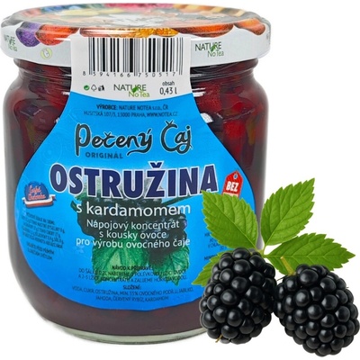 NATURE NoTea Pečený čaj Ostružina s kardamonem 430 ml
