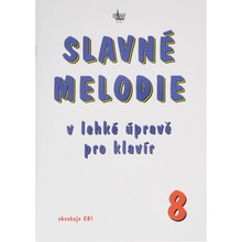 Slavné melodie v lehké úpravě klavír 8