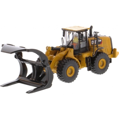 Diecast Masters Kolový nakladač CAT 972M s vidlicí na klády / IM 85950